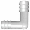 Fairview Fittings & Mfg Elbow 90deg Nylon 3/4 Hbarb 555-12P